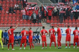 Vorm Auftaktspiel des FSV: Wer kommt wie ins Stadion? - Beim Testspiel des FSV gegen Usti nad Labem (1:1) waren am Samstag erstmals in diesem Jahr Fans in der GGZ Arena zugelassen.