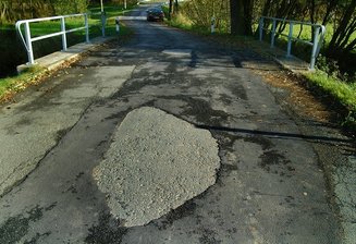 Straßenschäden