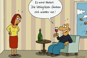 Vorsicht Satire: Warum der Altweibersommer in Freiberg nicht so heißen darf -