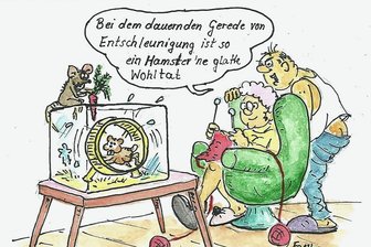 Vorsicht, Satire: Wellness-Urlaub auf der B173 bei Bad Flöha - 
