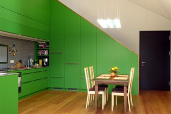Vorträge zum Tag der Architektur: Wie wohnen Freiberger Architekten? - Ein offenes Wohnkonzept hat Architekt Michael Milew in seinem Haus verwirklicht.