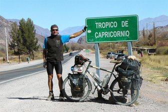 Vortrag in Forchheim: Fahrradtour führt über 41.000 Kilometer - Thomas Meixner ist am 27. Oktober zu Gast in Forchheim.