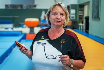 Gabriele Frehse ist seit 45 Jahren als Trainerin tätig. 