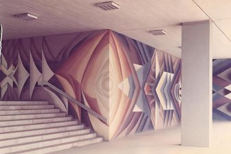 Voten, voten, voten: Künstler bitten um einen Klick für besonderes Vogtland-Projekt - Die Wandgestaltung von Karl-Heinz Adler und Friedrich Kracht in Plauen wird ein Stopp auf dem Kunstpfad.