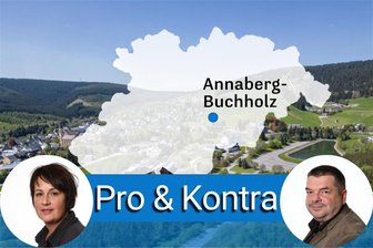 Wächst da zusammen, was zusammen gehört? Pro und Kontra zu 15 Jahren Erzgebirgskreis - Am 1. August 2008 wurde aus den vier Altlandkreisen Annaberg, Aue-Schwarzenberg, Mittlerer Erzgebirgskreis und Stollberg der Erzgebirgskreis. Er ist mit gut 328.000 Einwohnern der Landkreis mit den meisten Einwohnern in Ostdeutschland.