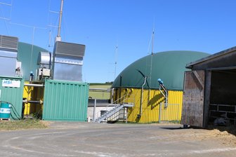 Wärmeplanung für Pausa-Mühltroff kommt im zweiten Anlauf - Biogasanlage in Ranspach. Sie gehört zum Agrarbetrieb mit Sitz in Unterreichenau.