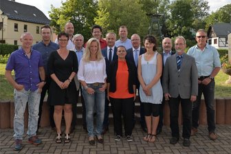 Wahl in Zschorlau: Kann CDU ihre Stellung verteidigen? - Diese Frauen und Männer haben in den zurückliegenden fünf Jahren im Gemeinderat gearbeitet.