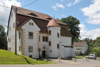 Wahlkreis 18 Flöha und Region: Großhartmannsdorf ist hellblauer Spitzenreiter - Das Mayoratsgut ist ein Wahrzeichen in Großhartmannsdorf.