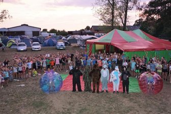 Wald-Bewohner zu Besuch im Kindercamp in Reuth -