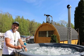 Waldbad Rodau muss 17.000 Euro Stromkosten nachzahlen - Pächter André Schatz im Waldbad Rodau.