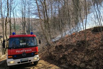 Waldbrand an der Hakenkrümme -