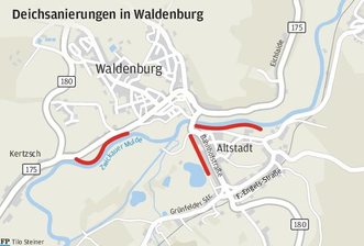 Waldenburg wartet weiter auf wichtige Deichsanierungen - 