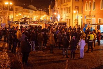 Waldheim: 230 Leute protestieren gegen Asyl-Erstaufnahme - Erneut kam es am Montag in Waldheim zu einer Demonstration gegen die in der Stadt geplante Asyl-Erstaufnahme.