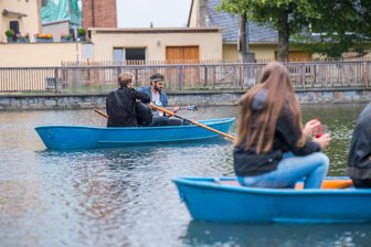 Walkteich in Stollberg wurde zur Konzertbühne -
