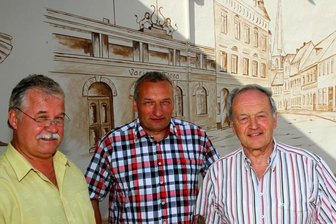 Initiatoren Peter Rogowski, Rainer Preis und Siegfried Schmutzler