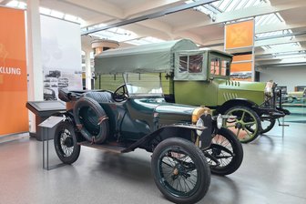 Wanderer und DKW sind neu im Zwickauer August-Horch-Museum - Der kleine Wanderer W 3 mit seinen 15 Pferdestärken hatte den Beinamen „Puppchen“ erhalten.