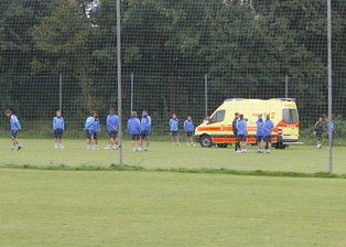 War ein Herzinfarkt Ursache für den Kollaps? - 