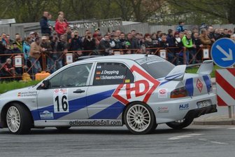 Wartburg-Rallye kostet auch Janina Depping das Leben - Einer der letzten Starts für das Team Janina Depping/Ina Schaarschmidt war bei der Sachsen-Rallye im Mai. 
