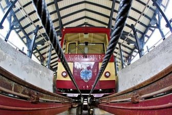 Wartung: Drahtseilbahn macht Tüv-Pause -