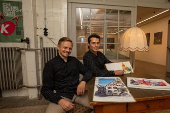 Warum ab Donnerstag viele Straßenzeichner in Plauen unterwegs sind - Michael Persch und Veit Larisch haben Gleichgesinnte nach Plauen eingeladen - zum Urban Sketching, dem Zeichnen von Stadtmotiven.