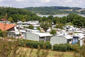 Warum das Vogtland als Region für Camper einen Boom erlebt - Der Campingplatz Gunzenberg an der Talsperre ist der größte Campingplatz im Vogtland. In den Sommerferien ist er weitgehend ausgebucht.
