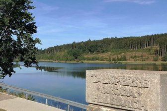 Warum das Vogtland trotz Dürre kein Wasserproblem hat - Die Trinkwassertalsperre Dröda ist das mit Abstand größte Trinkwasserreservoir im Vogtland.