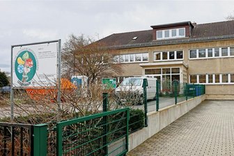 Warum die Kita "Lebensbaum" in Glauchau leer steht - In der Kindertagesstätte Lebensbaum in Glauchau an der Auestraße laufen Bauarbeiten.