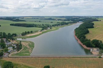 Warum die Koberbach-Talsperre nur zu 39 Prozent gefüllt ist - Selten war die Kober so leer wie jetzt. Ältere erinnern sich aber an Trockenjahre in den 1970-ern. 