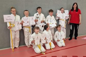 Warum diese Judo-Talente des JSV Werdau besonders stolz sein können - Die erfolgreichen Judotalente des JSV Werdau.