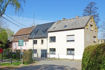 Warum Niedersteinpleis auch "Fickersgrün" genannt wird - Gemälde um 1915.