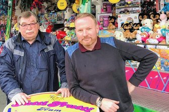 Warum Riesenräder und Achterbahnen in der Erzgebirgsregion rar werden - Klaus und Rico Illgen: Vater und Sohn sind auch Vorsitzender und Stellvertreter des Mittelsächsischen Schaustellerverbandes.