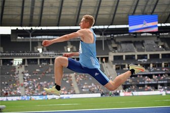 Warum sich Max Heß starke Gegner wünscht - Max Heß bei den Deutschen Meisterschaften in Berlin, wo er seinen sechsten Titel holte, in Aktion.