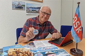Warum sich Seeleute zum Landgang in Reinsberg treffen - Reinsberg erlebt das 56. Treffen der DSR-Seeleute. Mit-Organisator Lothar Vogel aus Falkenau vom Schiffsrat.
