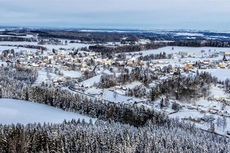 Warum Stützengrün die beste Kommune Sachsens sein soll - Blick auf Stützengrün, die frisch ausgezeichnete Gemeinde.