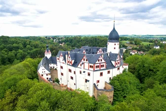 Warum vom Spaziergang rund um die Rochsburg abgeraten wird - Für den Wald rund um Schloss Rochsburg gilt eine Warnung. Spaziergänger sollte diesen derzeit meiden.