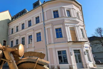 Warum Zschopau beim Stadtcafé-Hotel jetzt eingreifen musste - In die Sanierung des Stadtcafés in Zschopau sind Fördermittel in Millionenhöhe geflossen.
