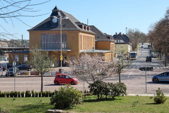 Was der Glauchauer Bahnhof und die Polizei gemeinsam haben - Die sanierte Bahnhofshalle in Glauchau wird am 29. April offiziell eingeweiht.