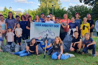 Was der Oelsnitzer Heimatförderverein dieses Jahr vorhat - Die Müllschluckerwanderung - hier ein Bild aus dem Vorjahr - wird am 6. September veranstaltet.