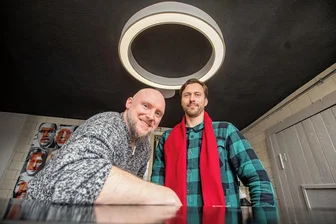 Was die Galerie Forum Kunst in Plauen dieses Jahr vorhat - Markus Schneider (links) und René Seifert haben jetzt das Jahresprogramm ihres Vereins Forum Kunst vorgestellt.