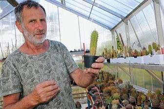 Was einen vogtländischen Kakteenfan nach England zog - Diese Kaktusart hat Steffen Janke in Peru entdeckt, sie trägt deshalb seinen Namen. In London hatte er nun Gelegenheit, vor Gleichgesinnten über sein Hobby zu berichten, das ihn bereits häufig nach Mittel- und Südamerika führte. 