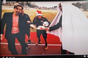 Was hinter dem WM-Song von Mr. Feelgood steckt - Szene aus dem Video, das seit Montag auf Youtube verfügbar ist.