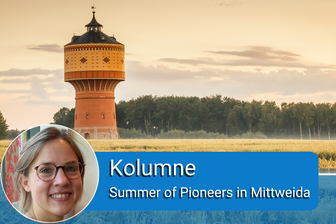 Was ich nach nur einem Monat an Mittweida geliebt habe - Luca gehört zu den gut ein Dutzend Pionieren, die einen Sommer lang in Mittweida leben und die Stadt zusammen mit den Mittweidaern verändern wollen. 