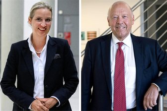 Was Milch-Milliardär Müller über Weidel, Kretschmer und Schwarz-Blau in Sachsen sagt - Kennen sich seit vier Jahren und sind miteinander befreundet: AfD-Chefin Alice Weidel und Molkereiunternehmer Theo Müller.