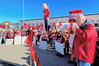 Was passiert, wenn die GKN-Verhandlungen scheitern? - Seit Bekanntgabe der GKN-Werksschließung gab es bereits drei Streiks in Mosel.