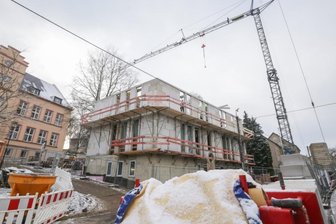 Was sich Burgstädt 2022 leisten kann - Eine große Investition 2022 ist der Fertigbau des neuen Hortgebäudes an der Grundschule in Mohsdorf.