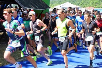 Wasser fehlt - Programm geändert - Besonders hoch war die Resonanz am Samstagnachmittag beim Jedermann-Duathlon, an dem sich fast 100 Ausdauersportler beteiligten. Der Sieg ging nach Leipzig. 