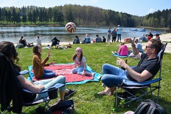 Wasserspaß: Saisonstart  am Stausee - 