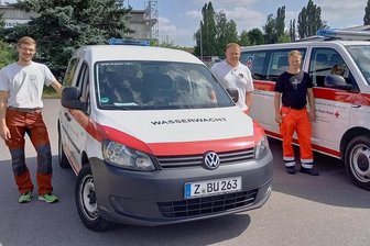 Wasserwacht aus Langenhessen hilft in der Flutregion - Drei Helfer der Wasserwacht Koberbachtalsperre Langenhessen sind bereits im Hilfseinsatz im Hochwassergebiet. 