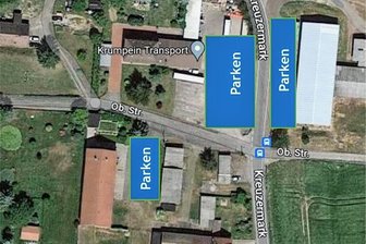 Wegen großem Interesse: Mehr Parkplätze zum Seifenkistenrennen am Pfingstmontag in Halsbach - Drei große Parflächen wurden eingerichtet.