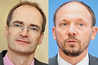 Wegen Haltung zu Russland: Zwickauer Stadt-CDU geht auf Distanz zu Kreisvorsitzendem Wanderwitz - Dirk Künzel - Vorsitzender CDU-Stadtverband Zwickau, links im Bild und Marco Wanderwitz - Chef des Zwickauer CDU-Kreisverbands